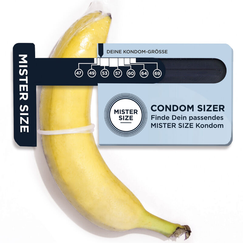 MISTER SIZE - MEDIDOR DE PRESERVATIVOS (ALEMÃO)