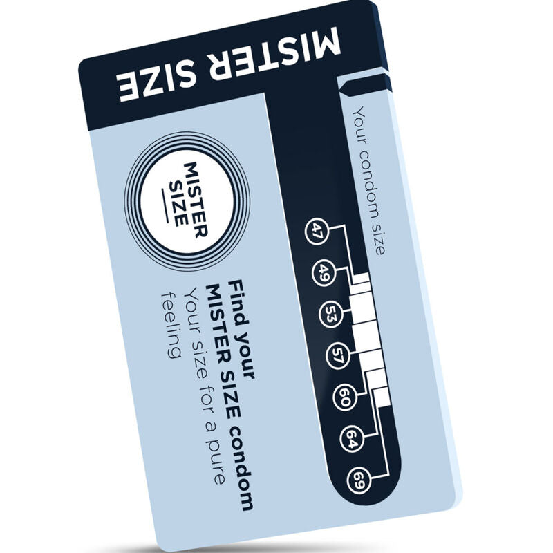 MISTER SIZE - MEDIDOR DE PRESERVATIVOS (INGLÊS)
