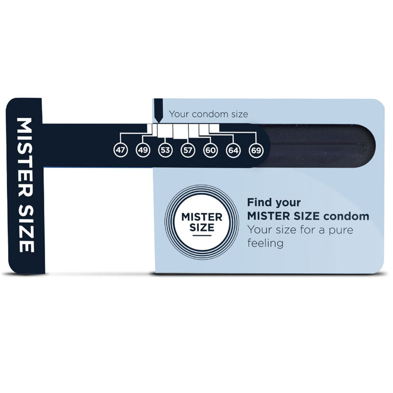 MISTER SIZE - MEDIDOR DE PRESERVATIVOS (INGLÊS)
