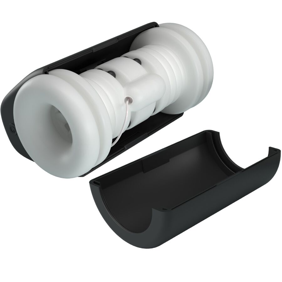 PRETTY LOVE - DJ GIRL MASTURBADOR MASCULINO COM VIBRAÇÃO 5 CONFIGURAÇÕES NEGRO