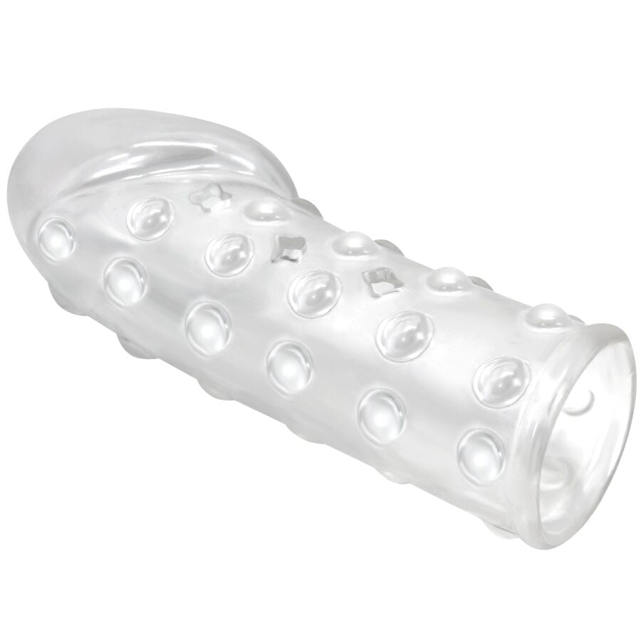 PRETTY LOVE - MANGA PARA PÊNIS APERTADA E VOLUMOSA TRANSPARENTE