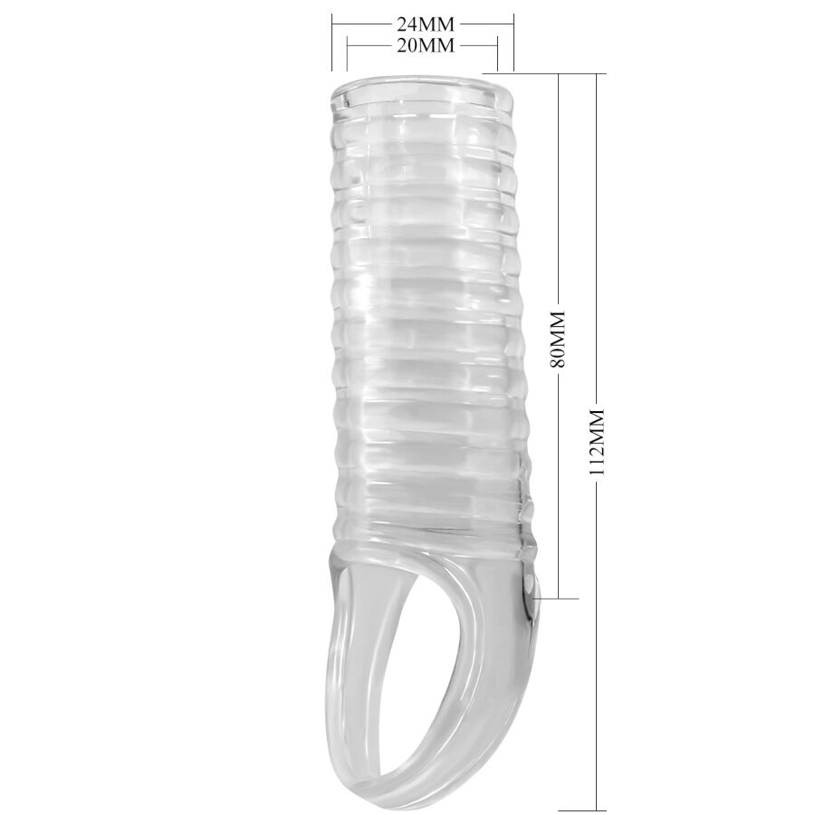 PRETTY LOVE - HARTMAN PENIS SHEATH TRANSPARENTE