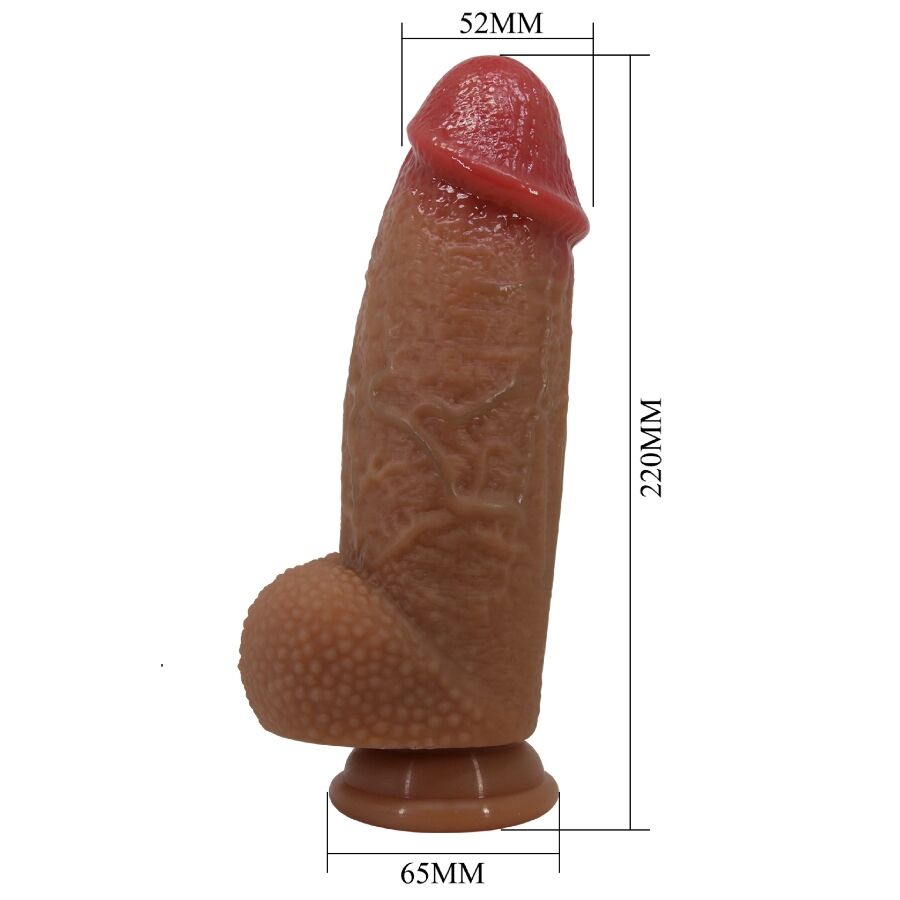 PRETTY LOVE - ACHILLE DILDO ULTRA REALISTA 22 CM