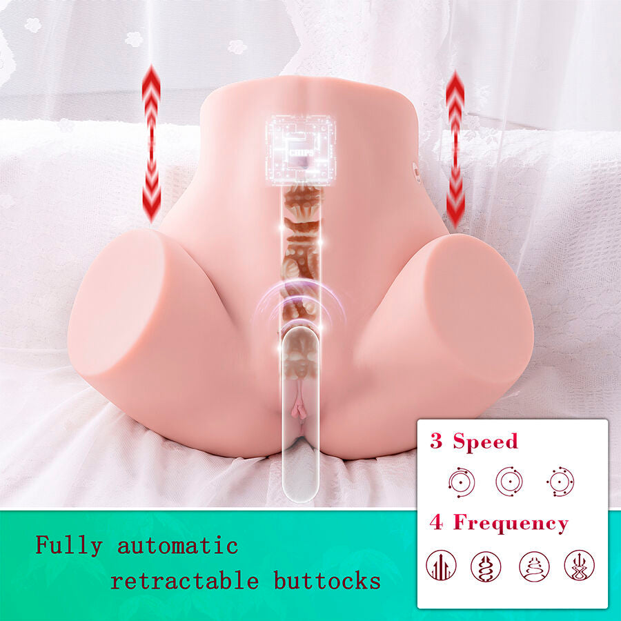 XISE - MARISA MULTIPOSIÇÃO MASTURBADOR REALISTA COM EMPURRAÇÃO