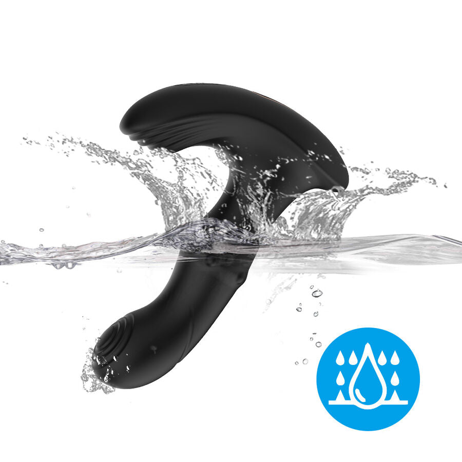 ARMONY - VIBRADOR ANAL DE PRÓSTATA CONTROLE REMOTO PRETO