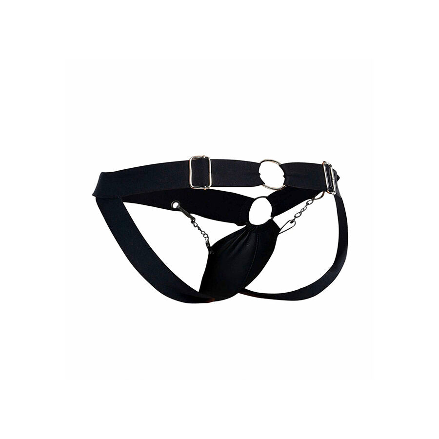 MOB - DNGEON BLACK CHAIN JOCKSTRAP TAMANHO ÚNICO