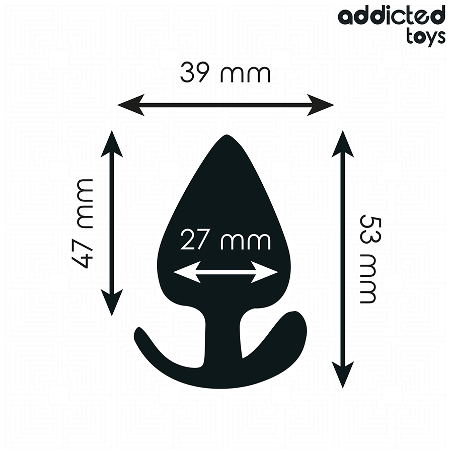 ADDICTED TOYS - PLUG ANAL TAMANHO S 5,3 CM
