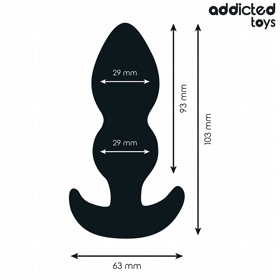 ADDICTED TOYS - PLUG ANAL TAMANHO S 10,3 CM