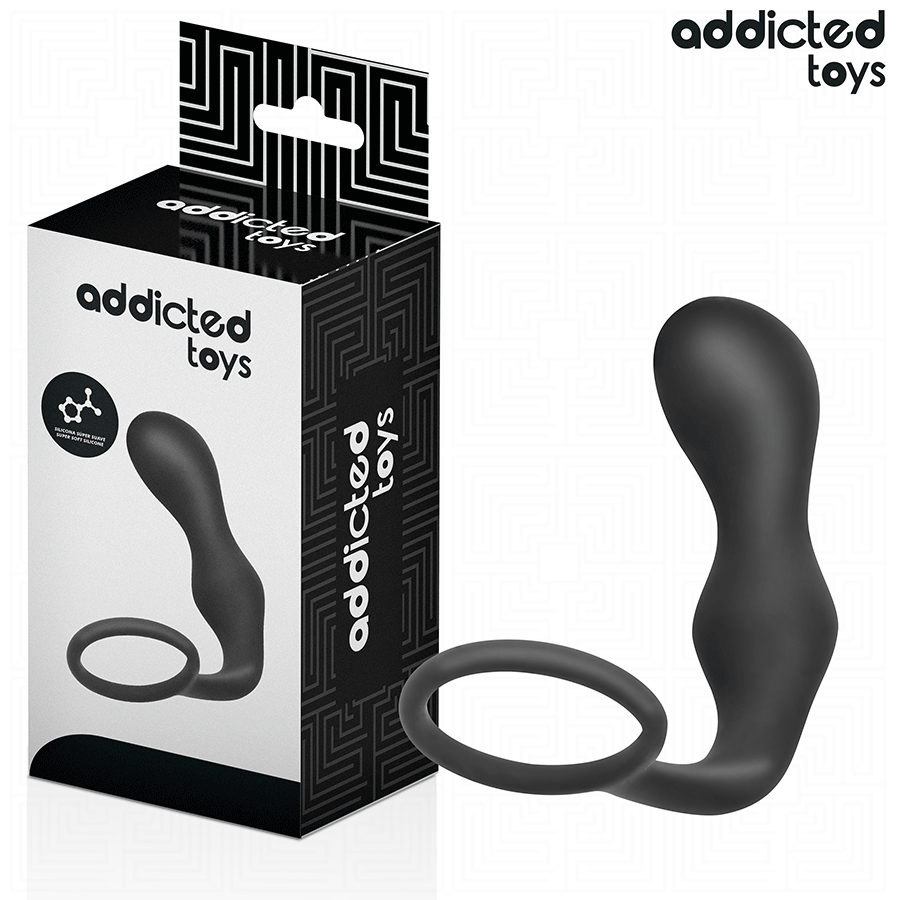 ADDICTED TOYS - PLUG ANAL COM ANEL MODELO 3