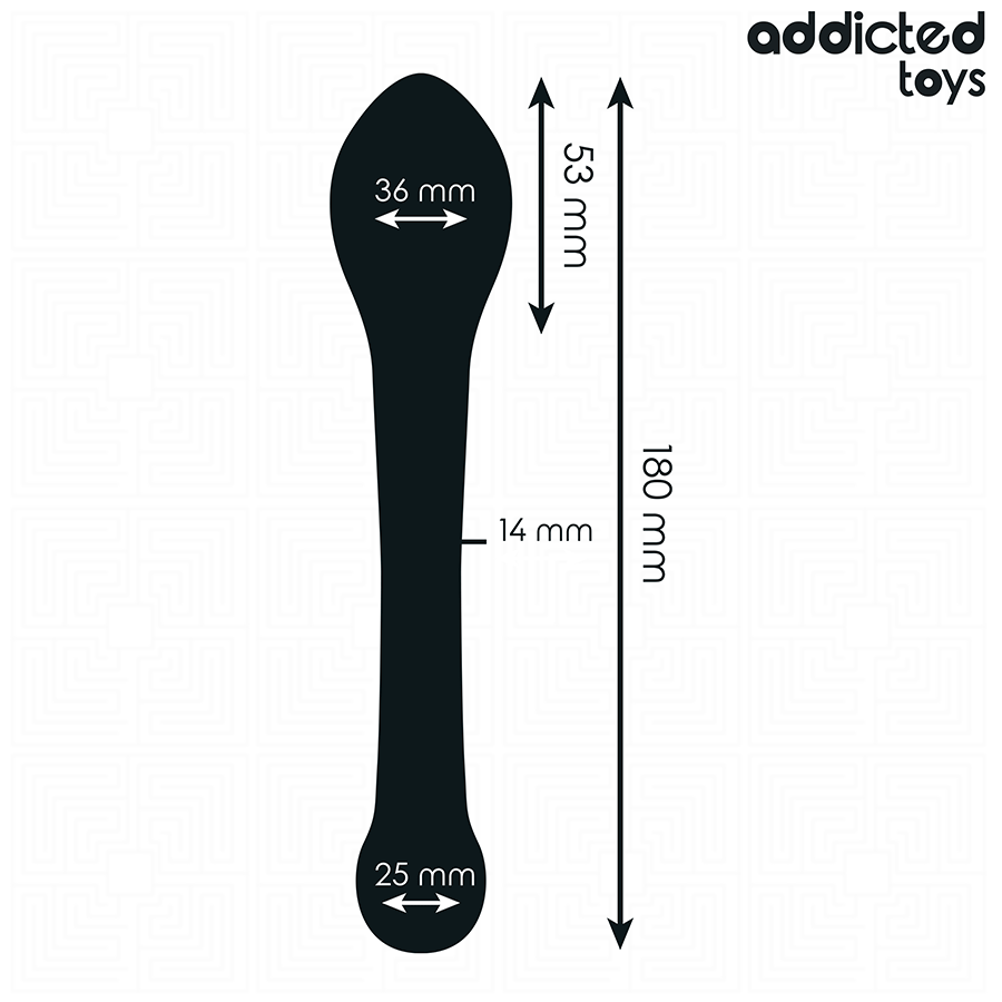 ADDICTED TOYS - ESTIMULADOR ANAL 18 CM