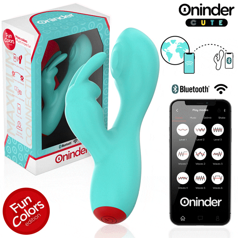ONINDER CUTE - LOVE BUNNY VIBRADOR CLITÓRISMO PONTO G - APLICATIVO MUNDIAL GRATUITO