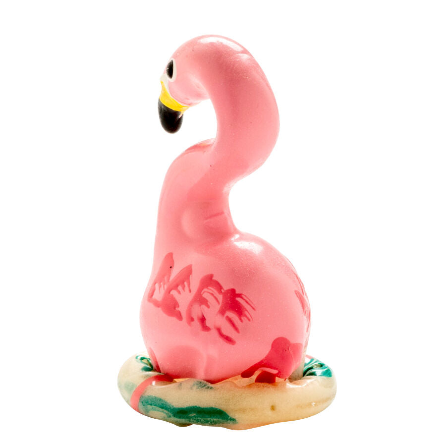 CONDOMERIE - PRESERVATIVOS NOVIDADES PINTADOS À MÃO FLAMINGO ROSA