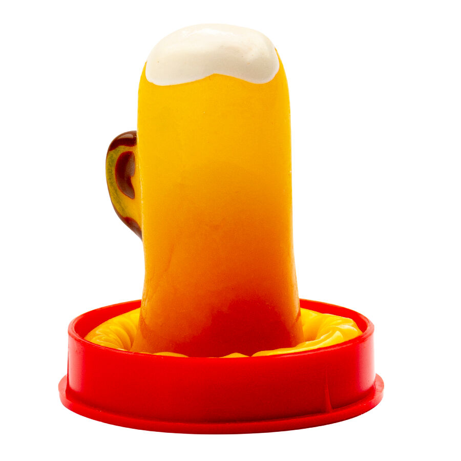 CONDOMERIE - PRESERVATIVOS NOVIDADES PINTADOS À MÃO COPO DE CERVEJA