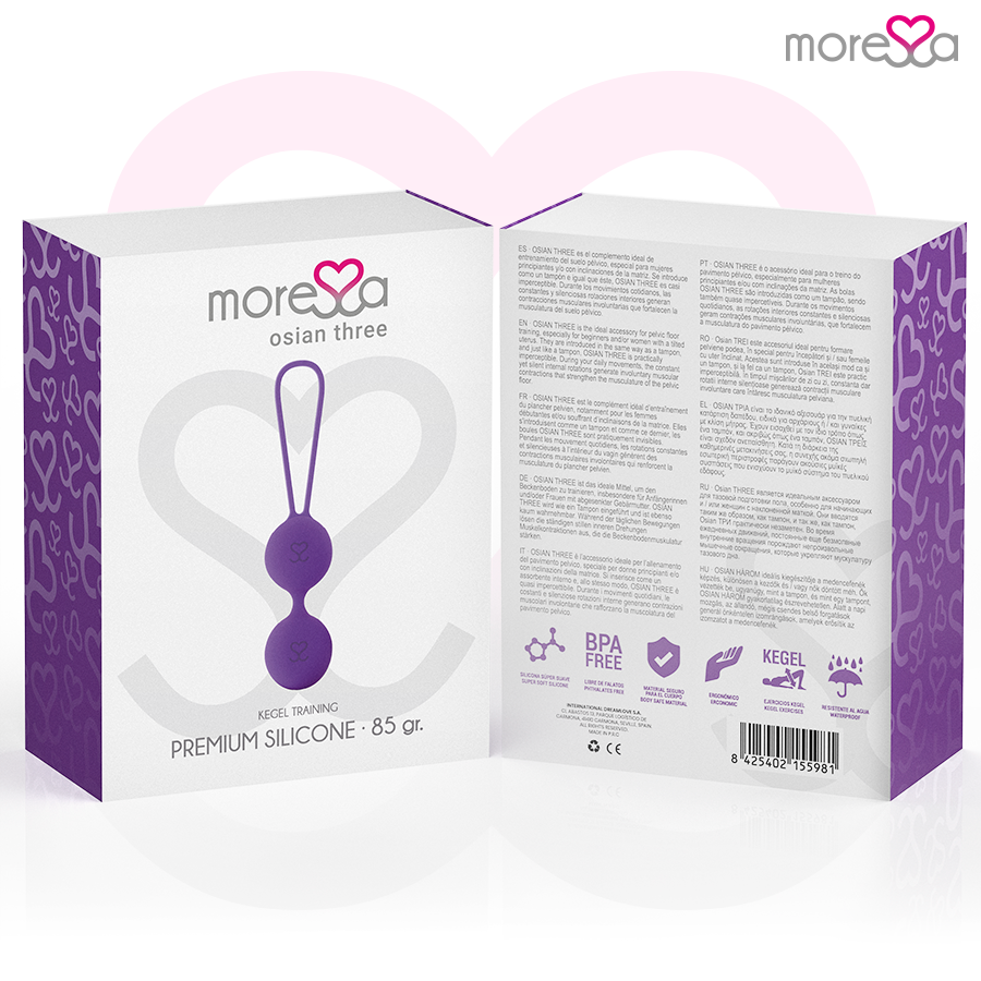 MORESSA - OSIAN TRÊS SILICONE PREMIUM LILS