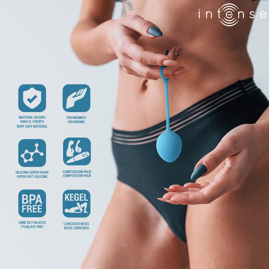 INTENSE - KIT CHARLI KEGEL BALL AZUL