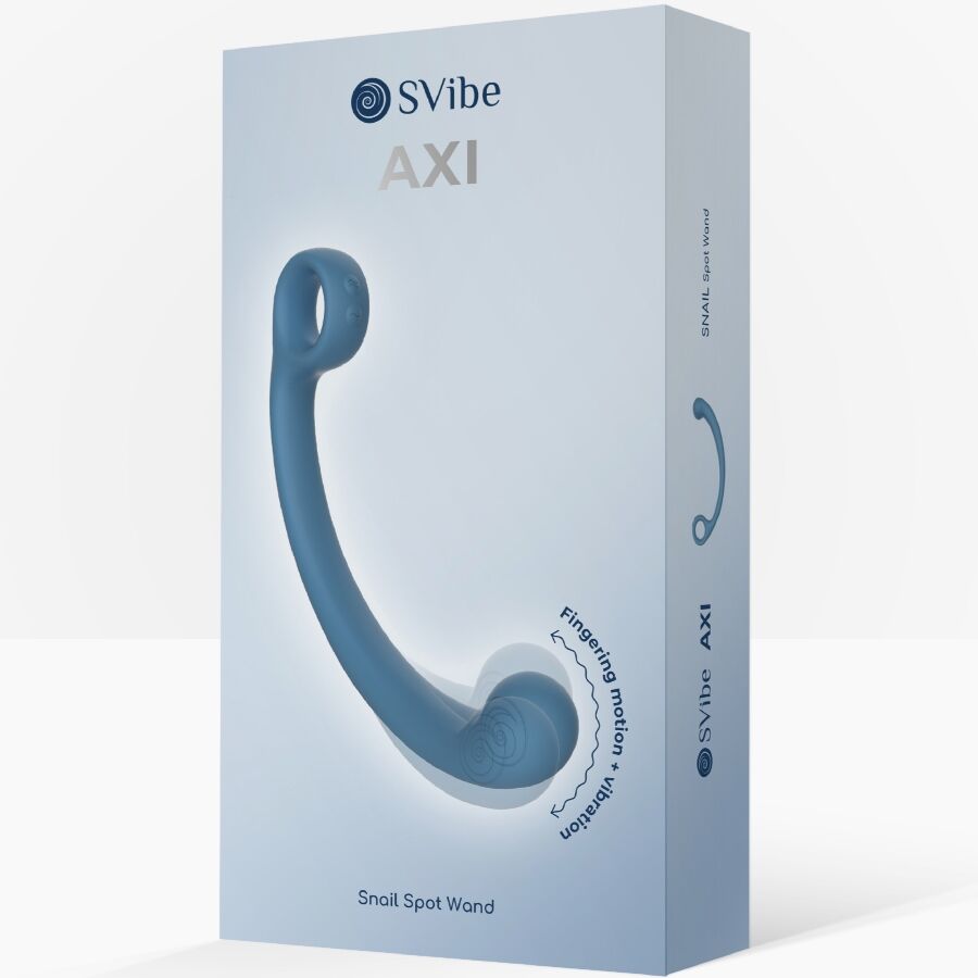 SNAIL VIBE - AXI VIBRADOR DE MASSAGEM AZUL