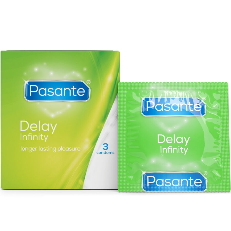 PASANTE - PRESERVATIVOS RETARDANTES INFINITY 3 UNIDADES
