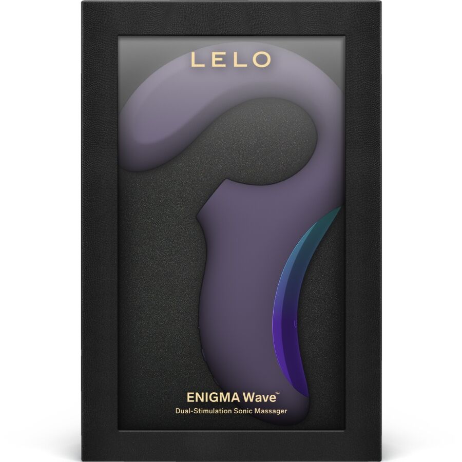 LELO - ENIGMA WAVE MASSAGEADOR DE TRIPLA VIBRAÇÃO CYBER ROXO