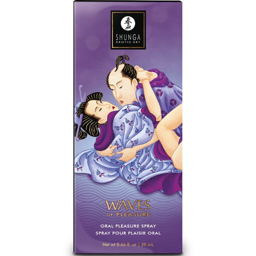 SHUNGA - SPRAY ORAL SEDUTOR DE PRAZER COM SABORES DE FRUTAS EXÓTICAS 20 ML