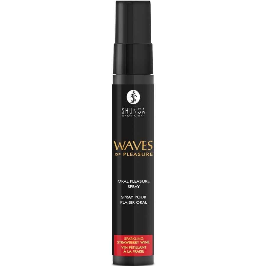 SHUNGA - SPRAY ORAL SEDUTOR DE MORANGO WAVES 20 ML