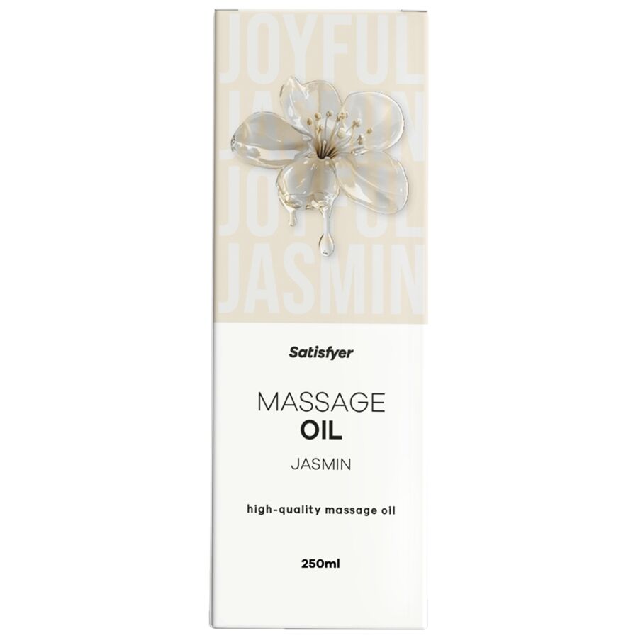 SATISFYER - ÓLEO DE MASSAGEM DE ALTA QUALIDADE JASMIM 250 ML