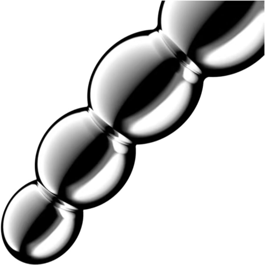 SATISFYER - STAR FORCE 1 DILDO DE AÇO INOXIDÁVEL COM DUAS EXTREMIDADES