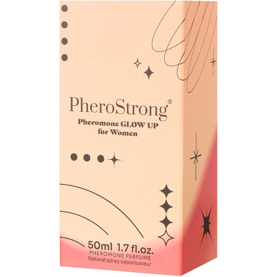 PHEROSTRONG - PERFUME DE FEROMÔNIOS GLOW UP PARA MULHERES 50 ML