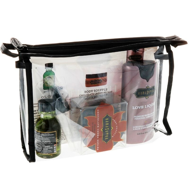 KAMASUTRA - KIT LUBRIFICANTE + CREME CORPORAL + ÓLEO IMAGEM ORIENTATIVA