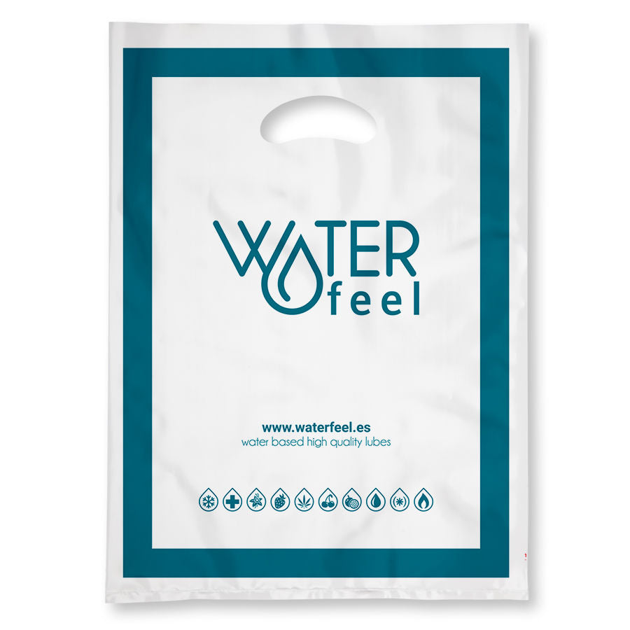 WATERFEEL - 100 SACOS PLÁSTICOS GRANDES 40 X 50 CM